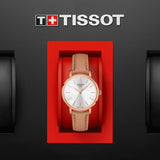 Tissot Everytime White Dial And Leather Strap Women Watch T1432103601100