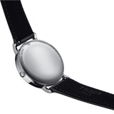 Tissot Everytime Blue Dial And Black Leather Strap Men Watch T1434101604100