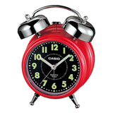 CASIO TQ-362-4ADF-P RED TABLE CLOCK