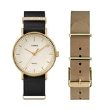 TIMEX FAIRFIELD CRYSTAL TW2P98400SET WOMEN'S SET - H2 Hub Watches