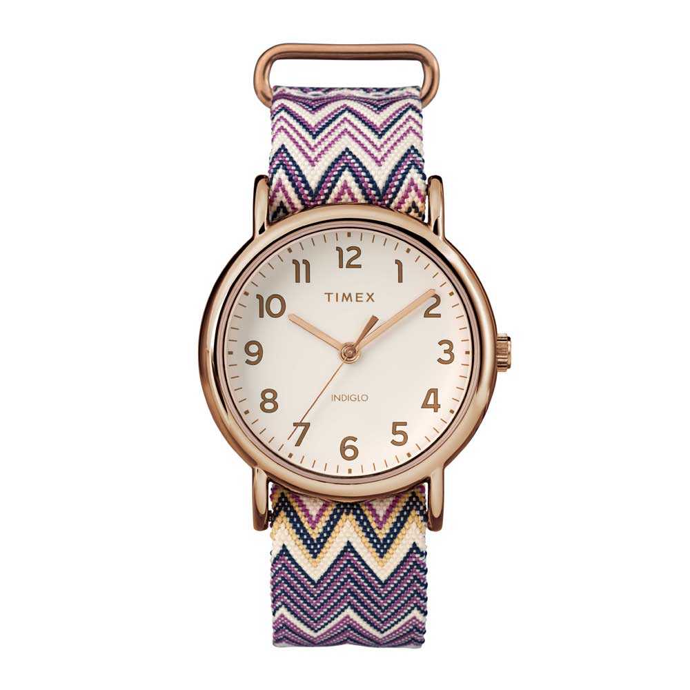 TIMEX WEEKENDER CHEVRON TW2R59000 WOMEN'S WATCH - H2 Hub Watches