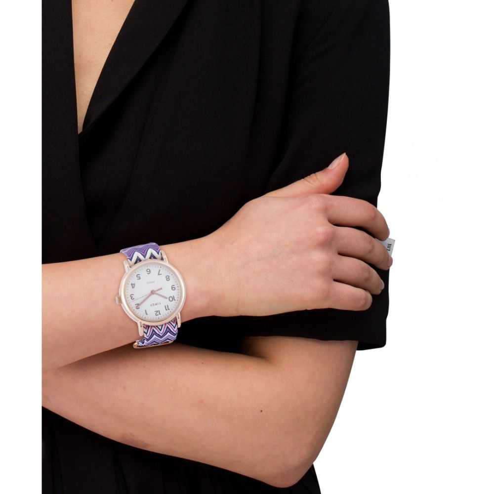 TIMEX WEEKENDER CHEVRON TW2R59000 WOMEN S WATCH H2 Hub