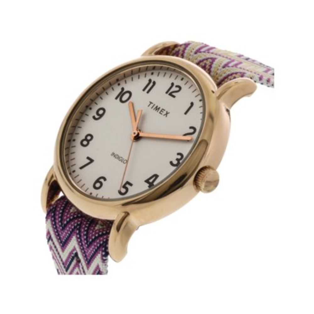 TIMEX WEEKENDER CHEVRON TW2R59000 WOMEN'S WATCH - H2 Hub Watches