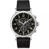 TIMEX STANDARD CHRONOGRAPH TW2T21100 BLACK DIAL MEN'S WATCH