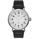 TIMEX STANDARD TW2T69200 LEATHER STRAP MEN'S WATCH