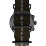 TIMEX TW2T73600 GREEN FABRIC STRAP MEN'S WATCH