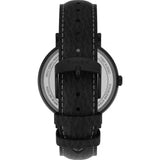 TIMEX INDIGLO TW2T90900 BLACK LEATHER MEN'S WATCH