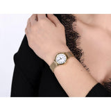 TIMEX TW2U08000 EASY READER GOLD-TONE STAINLESS STEEL WOMEN'S WATCH