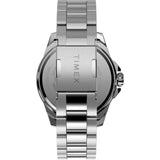 TIMEX TW2U14700 BLACK DIAL STAINLESS STEEL MEN'S WATCH