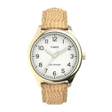 TIMEX EASY READER TW2U81100 GOLDEN LEATHER WOMEN'S WATCH