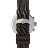 TIMEX STANDARD TW2U89300 BROWN FABRIC STRAP MEN'S WATCH