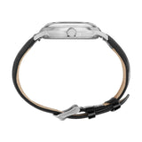 TIMEX TW2U99500 BLACK LEATHER UNISEX WATCH