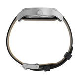 Timex Indiglo Expedition Sierra Black Leather Strap Men Watch TW2V07500