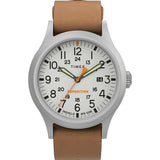 TIMEX EXPEDITION TW2V07600 BROWN LEATHER UNISEX WATCH