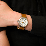 TIMEX EXPEDITION TW2V07600 BROWN LEATHER UNISEX WATCH