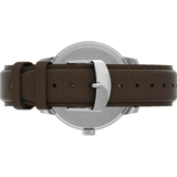 TIMEX INDIGLO TW2V21300 BROWN LEATHER MEN WATCH
