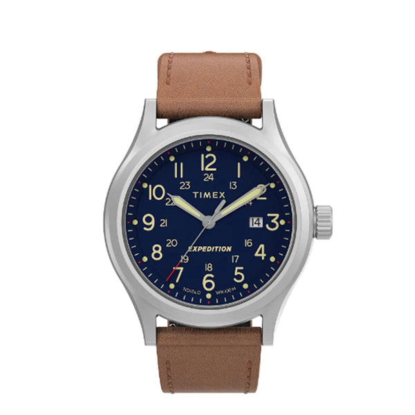 Timex Brown Leather Men Watch TW2V22600