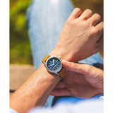 Timex Brown Leather Men Watch TW2V22600