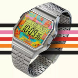 TIMEX INDIGLO COCA-COLA TW2V25900 STAINLESS STEEL UNISEX'S WATCH