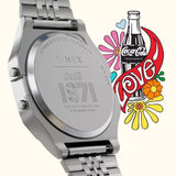 TIMEX INDIGLO COCA-COLA TW2V25900 STAINLESS STEEL UNISEX'S WATCH