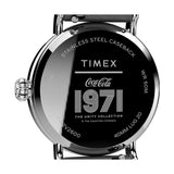 TIMEX COCA-COLA TW2V26000 BLACK STRAP UNISEX'S WATCH