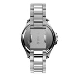 Timex Black Dial With Silver Stainless Steel Strap Men Watch TW2V27400