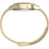 Timex Space Invaders Digital Gold Stainless Steel Strap Men Watch TW2V30100