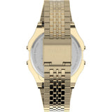 Timex Space Invaders Digital Gold Stainless Steel Strap Men Watch TW2V30100