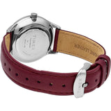 Timex Easy Reader White Dial Leather Strap Women Watch TW2V36100