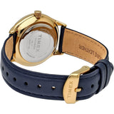 Timex Easy Reader White Dial Blue Leather Strap Women Watch TW2V36200