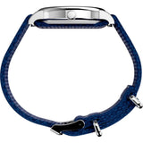 Timex Weekender White Dial With Blue Fabric Strap Unisex Watch TW2V41900