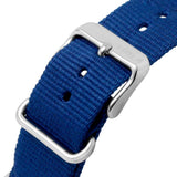 Timex Weekender White Dial With Blue Fabric Strap Unisex Watch TW2V41900