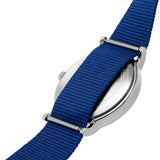 Timex Weekender White Dial With Blue Fabric Strap Unisex Watch TW2V41900