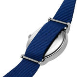 Timex Weekender White Dial With Blue Fabric Strap Unisex Watch TW2V41900