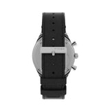 Timex Q Chronograph Black Dial And Leather Strap Men Watch TW2V42700