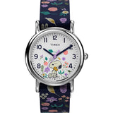 TIMEX WEEKENDER PEANUTS FLORAL TW2V45900 WOMEN WATCH