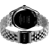 Timex Heritage Pink Dial Silver Dial Stainless Steel Strap Women Watch TW2V47400