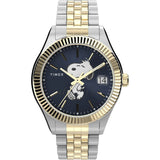 Timex Legacy X Peanuts Two-Tone Stainless Steel Strap Unisex Watch TW2V47500
