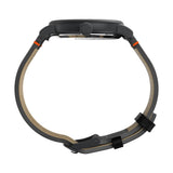 Timex Standard X Peanuts Black Leather Strap Men Watch TW2V60800