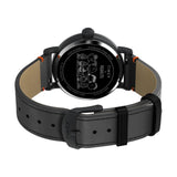 Timex Standard X Peanuts Black Leather Strap Men Watch TW2V60800