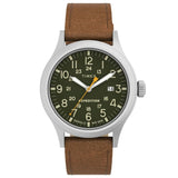 TIMEX EXPEDITION TW4B23000 BROWN LEATHER MEN WATCH