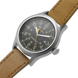 TIMEX EXPEDITION TW4B23000 BROWN LEATHER MEN WATCH