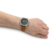 TIMEX EXPEDITION TW4B23000 BROWN LEATHER MEN WATCH