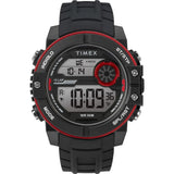 TIMEX DIGITAL MECHANICS SILICONE BLACK STRAP MEN WATCH TW5M34800