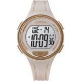 TIMEX TW5M42300 BEIGE RESIN STRAP WOMEN'S WATCH