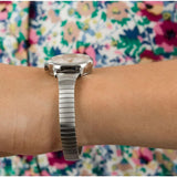 TIMEX INDIGLO TWG025200 SILVER STAINLESS STEEL WOMEN'S WATCH