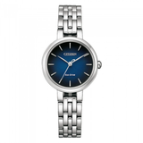 CITIZEN EM0990-81L ECO-DRIVE SILVER STAINLESS WOMEN WATCH