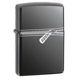 ZIPPO ZIPPED BLACK ICE LIGHTER #21088