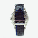 Vulcain GMT VU500115.092LF Black Leather Men's Watch