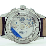 Vulcain GMT VU500115.093LF Black Leather Men's Watch